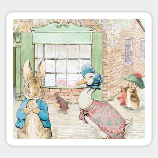 Beatrix Potter Art Sticker